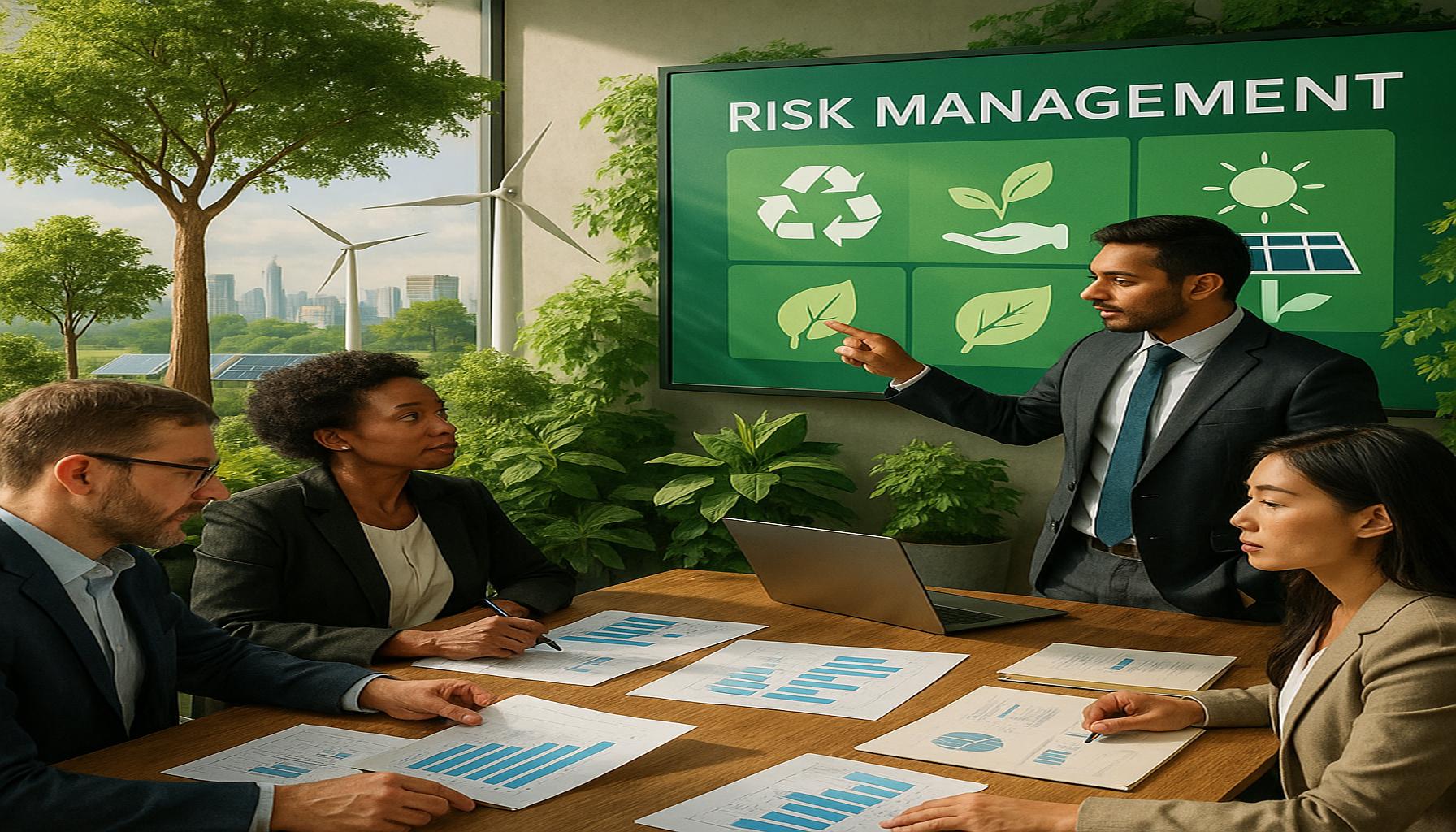 Risk Management and Sustainability: Integrating Financial Practices with Environmental Responsibility