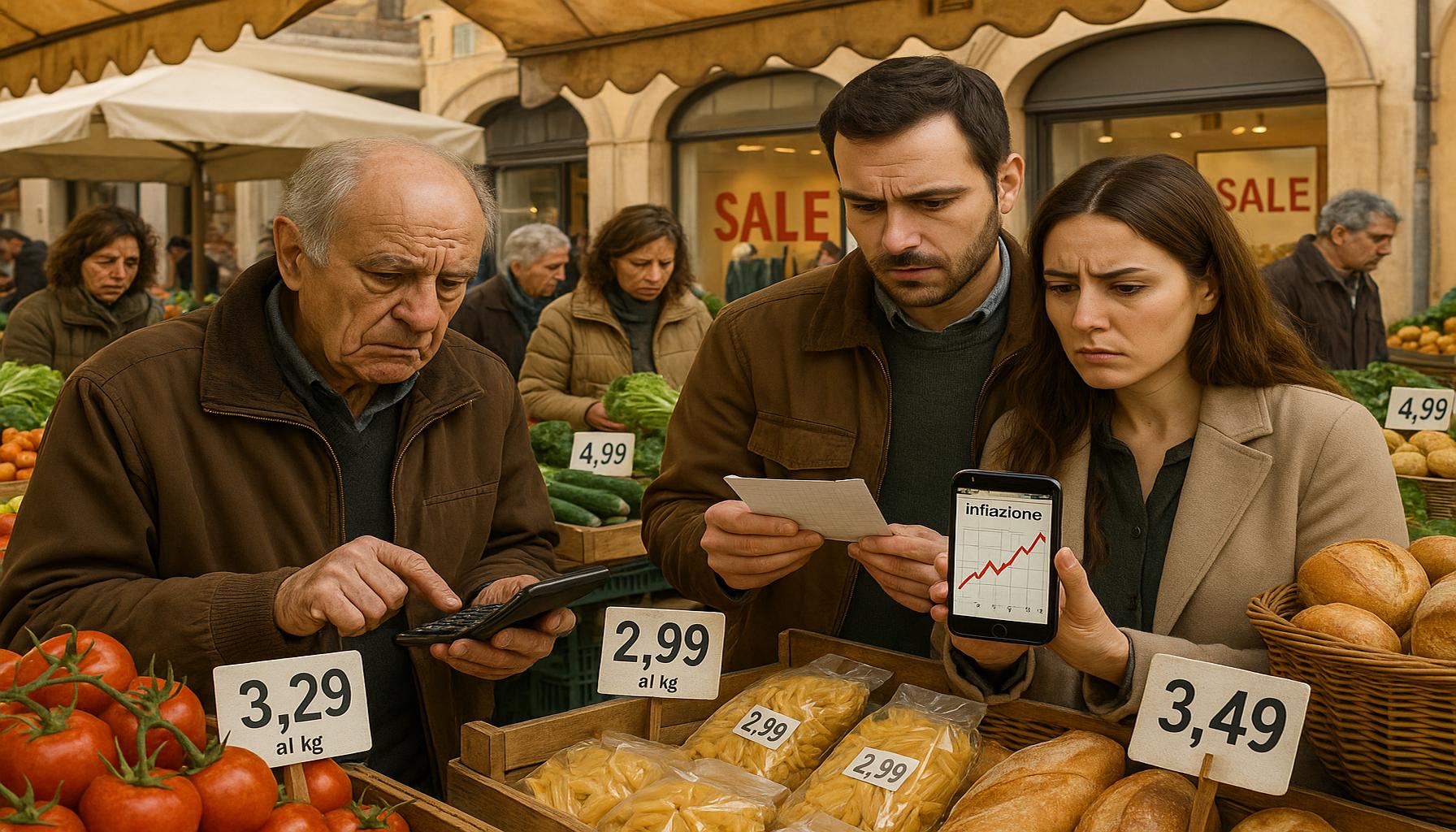 Effetti dell’inflazione sulla vita finanziaria degli italiani nel 2025