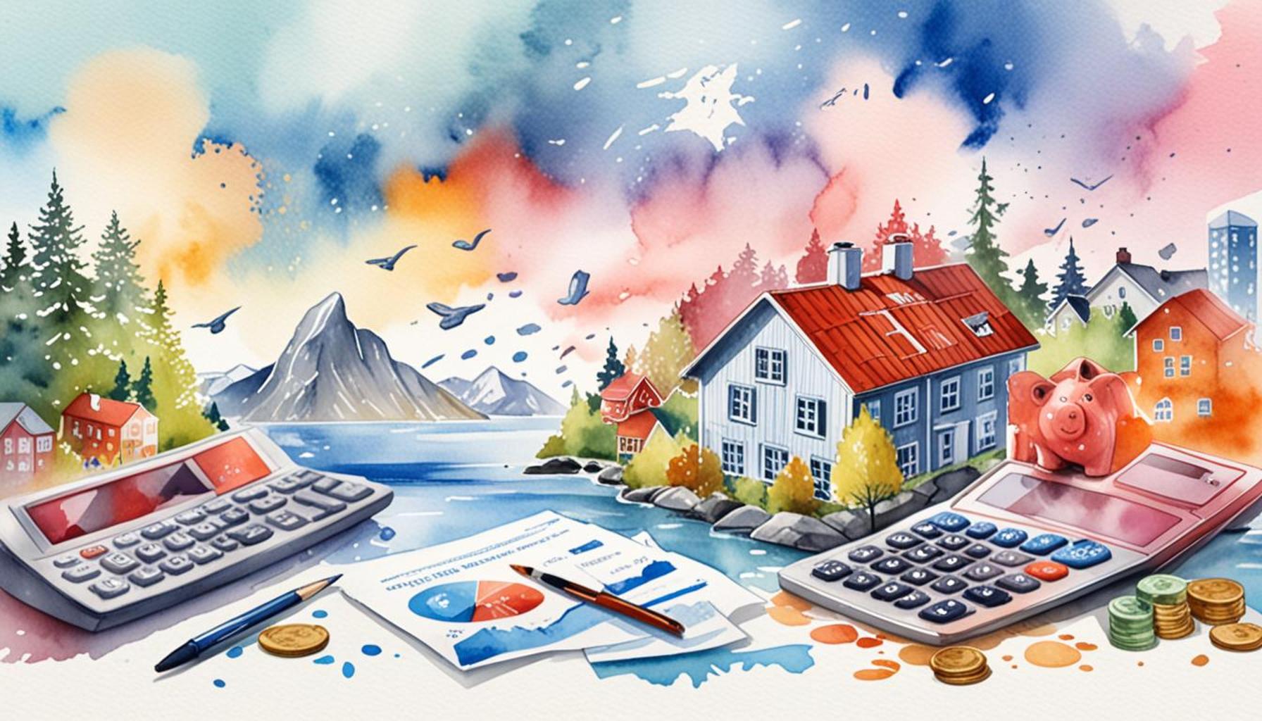 Teknologiens rolle i budsjettstyring og sparing blant nordmenn